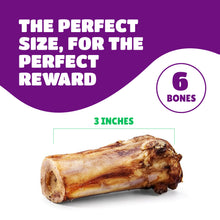 Load image into Gallery viewer, 3-Inch Beef Marrow Bones
